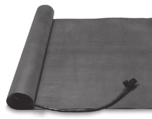 Commercial Heated Roof Mat Systems Floormat.com For use with the <a href="https://www.floormat.com/commercial-heated-roof-mat-system/">Commercial Heated Roof Mat System</a>. DoubleStick tape is a self-sealing sealant tape used to create a permanent, weather proof, conformable seal between two or more surfaces. The tape is made of a high-strength, microsealant adhesive with a backing of a UV-stabilized, non-reflective, and flexible polymer. This combination provides excellent adhesion and heat resistance properties, ensuring a long-lasting, weather-resistant bond that can withstand extreme temperatures and harsh weather conditions. <ul> <li>2 Inch x 50 Foot roll (60 Mil)</li> <li>Simple and quick three-step instruction, using sticky tape with no trays or messy solvents to clean up after the project completion, and no other adhesive needed</li> <li>Tape is made with MicroSealant® Technology, a specially formulated sealant that forms a stable molecular structure that is light, heat and ozone resistant</li> <li>Tape is easy to install- simply peel off the backing and apply the tape to the roof surface, pressing down firmly to ensure a secure bond</li> </ul>