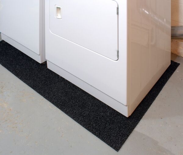 ViSpa matting 1 Floormat.com ViSpa No Vibe Noise Eliminator Mat™, anti vibration mat Resistant to mold and mildew, solvents and even bleach <ul> <li>Great for around pools and other aquatic area's</li> <li>Can be used to protect athletic fields from cleats</li> <li>Roll Lengths 3’ widths x custom lengths up to 60’</li> </ul> <h2>Permanent memory means it will not flatten or decompose like foam products</h2> The Vispa No Vibe Noise Eliminator Mat™ is an all vinyl non-woven continuous bonded product that has been specially engineered to inhibit noise due to vibration. It is resistant to mold and mildew, solvents and even bleach, ViSpa No Vibe™ Matting can be cleaned using any standard cleaning product. ViSpa No Vibe™ Matting has permanent memory thus it will not flatten or decompose like foam products. Indoor or outdoor weather and temperature will not affect its performance. <strong>Benefits</strong> <strong>Home use</strong> <ul> <li>Under washing machine or dryer, especially if these items are on your 2nd floor or if you have an apartment.</li> <li>Ideal for exercise equipment, again especially if these items are on your 2nd floor or if you have any apartment.</li> <li>Ideal for under refrigerator or dishwasher.</li> <li>Ideal for countertop appliances.</li> </ul> <strong>Business use</strong> <ul> <li>Under all machinery causing floor vibration.</li> <li>Ideal for any item used on desk, counter or lab table which creates noise and vibration.</li> </ul> <strong>ViSpa No Vibe™ Matting: Additional Info</strong> ViSpa No Vibe™ Matting can also be used to surround any noise source to create a quieter environment. It can be mechanically attached to just about any material including wood, drywall or steel or glued to attach using standard Liquid Nails adhesive. Possible uses include a noisy furnace, a noisy piece of machinery or an excessively noisy duck or vent whether indoor or outdoors. Attaching ViSpa No Vibe™ Matting to equipment covers will result in a substantially quieter situation. Interestingly, ViSpa No Vibe™ Matting performs even better as it gets dirty unlike most other products on the market today. Dirt adds mass, mass stops noise. <strong>Purchase:</strong> <form action="https://www.aitsafe.com/cf/addmulti.cfm" method="post"> <p class="pthdr"><strong>ViSpa No Vibe™ Matting - Special lengths (order by linear feet)</strong></p> </form>