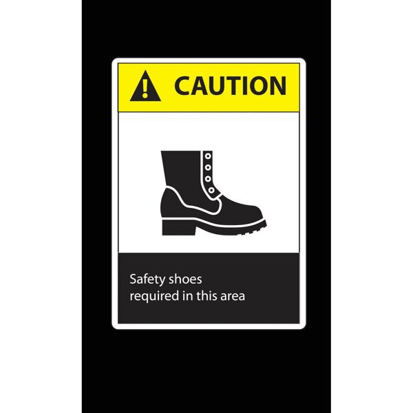 caution safety shoes Floormat.com Safety Message mats make your safety message loud and clear while keeping facilities cleaner and safer. Pre-printed message mats warn employees who may be entering a hazardous area, may need special ear or eye protection, or just act as a reminder to think and act safely in work environments. Pre-printed message mats offer functionality as an entrance mat cleaning dirt and moisture from shoes, keeping facilities cleaner and safer. Select messages are also available in Spanish. <ul> <li>14 pre-printed messages to choose from</li> <li>Highly visible colors and graphics for immediate identification</li> <li>24 ounce nylon top surface provides excellent moisture absorption and retention</li> <li>Heavy duty vinyl backing reduces mat movement</li> <li>Select messages also available in Spanish</li> </ul>