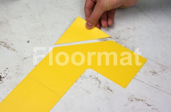 end cap 100 1 Floormat.com Floormat.com warehouse markers are durable, self-adhesive signs constructed from industrial grade plastic. Intended for use in factory warehouses and buildings where restrictions and safety notifications need to be highlighted.