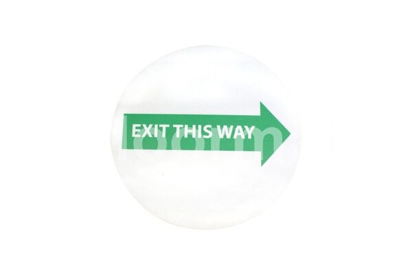 fm04 exit this way sign day Floormat.com Floormat.com warehouse signs are durable, self-adhesive signs constructed from industrial grade plastic. Intended for use in factory warehouses and buildings where restrictions and safety notifications need to be highlighted.