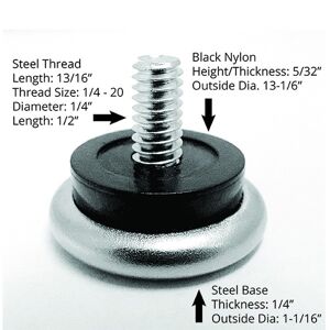 glide table NL Floormat.com Standard Non-Ratching T-Handle Tap <ul> <li>Use with 1/4" - 20 Thread Tap</li> <li>Comfortable 3" grip eases installation</li> </ul>