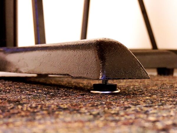 glide table nl 02 2 Floormat.com Machine Screw Non-Swivel Steel Base Glide. <ul> <li>Eliminates carpet from being torn from chair legs that are missing glides</li> <li>Sold in packs of 24 each</li> <li>Easy to install</li> </ul>