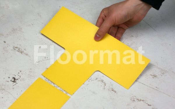 junction 100 1 1 Floormat.com Floormat.com warehouse markers are durable, self-adhesive signs constructed from industrial grade plastic. Intended for use in factory warehouses and buildings where restrictions and safety notifications need to be highlighted.