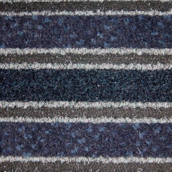 legacy blue Floormat.com Patented hybrid product installs like a carpet and performs like a foot grille. Can be cut to measure in any direction without fraying. <ul> <li>Combines top-of-the-line fibers that both scrape dirt and absorb moisture. Inserts integrate with a variety of design schemes</li> <li>Polypropylene Base Grid and Premium Polyamide Nylon Fibers (6.6) with 5.63% post consumer recycled content</li> <li>High Density Anti-Slip Rubber backing</li> </ul>