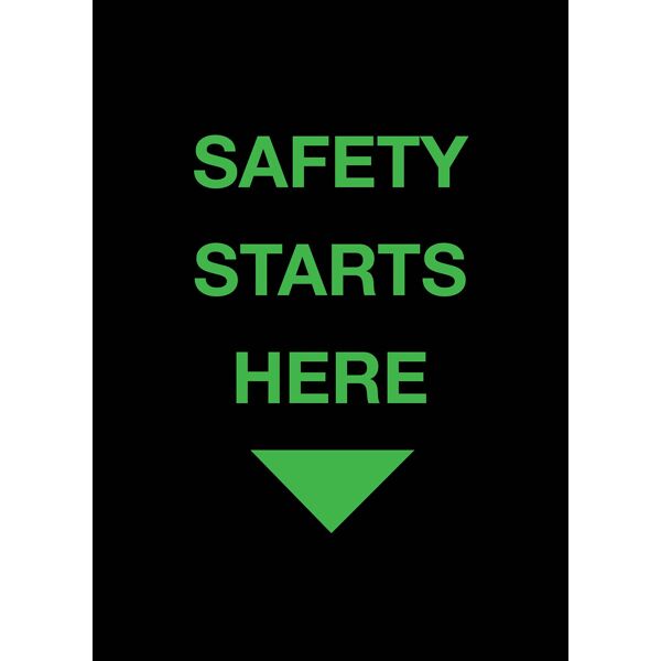 safety starts2 Floormat.com Safety Message mats make your safety message loud and clear while keeping facilities cleaner and safer. Pre-printed message mats warn employees who may be entering a hazardous area, may need special ear or eye protection, or just act as a reminder to think and act safely in work environments. Pre-printed message mats offer functionality as an entrance mat cleaning dirt and moisture from shoes, keeping facilities cleaner and safer. Select messages are also available in Spanish. <ul> <li>14 pre-printed messages to choose from</li> <li>Highly visible colors and graphics for immediate identification</li> <li>24 ounce nylon top surface provides excellent moisture absorption and retention</li> <li>Heavy duty vinyl backing reduces mat movement</li> <li>Select messages also available in Spanish</li> </ul>