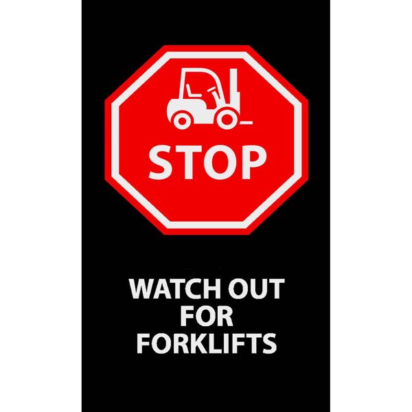 stop fork Floormat.com Safety Message mats make your safety message loud and clear while keeping facilities cleaner and safer. Pre-printed message mats warn employees who may be entering a hazardous area, may need special ear or eye protection, or just act as a reminder to think and act safely in work environments. Pre-printed message mats offer functionality as an entrance mat cleaning dirt and moisture from shoes, keeping facilities cleaner and safer. Select messages are also available in Spanish. <ul> <li>14 pre-printed messages to choose from</li> <li>Highly visible colors and graphics for immediate identification</li> <li>24 ounce nylon top surface provides excellent moisture absorption and retention</li> <li>Heavy duty vinyl backing reduces mat movement</li> <li>Select messages also available in Spanish</li> </ul>