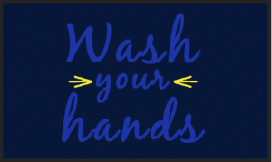 mat wash hands